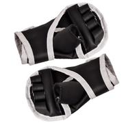 CIYODO 1 Paire Mitaines de Boxe Mi-Doigts Portables pour Sparring Entraînement et Kickboxing Accessoire de Boxe Ajustable PU Résistant et Confortable pour Adultes