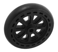 CIYODO 1 Pcs Roulette Silencieuse pour Barbecue 15 Cm, Roues de Rechange en Caoutchouc Résistant la Chaleur, Absorption des Chocs, Compatibles Chariots et Barbecues Extérieurs