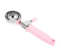 CIYODO 1 pièce Cuillère à Glace Acier Inoxydable Rose Ustensile de Cuisine Pratique pour Glaces Fruits et Desserts pour Desserte à ou Professionnelle