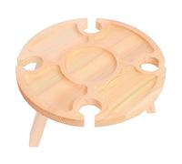CIYODO 1 Pièce Table Pliante Extérieure Petite Table de Camping Rangement pour Snacks pour Design Compact pour Jardin Activités Plein Air