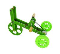 CIYODO 1 Pièce Vélo d'entraînement du Perroquet Jouets pour Oiseaux perroquets Tour de Perroquet Jouets d'éveil à mâcher balançoire Oiseau à Mastication des Oiseaux Vert