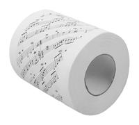 CIYODO 1 rouleau Papier Toilette Musical Notes Imprimé Décoratifs Papier Hygiénique pour Salle de Bain Sécurisés et Doux pour Décoration Originale