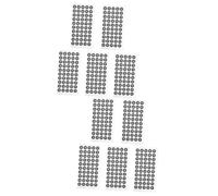 CIYODO 10 Feuilles Point De Marquage du Scanner Autocollants De Marqueur De Scanner 3D Point De Référence De Voiture Stickers Télescopique Scanners 2 Scanner 3D Analyse Film Réfléchissant