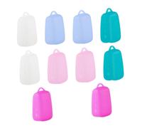 CIYODO 10 pièces Capuchons de Brosse à Dents Silicone Protège Tête de Brosse à Dents Portable Léger et Réutilisable pour Rangement et Voyage Pack Multi-Couleurs Pratique