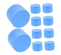 CIYODO 10 Pièces Éponge Bouchon Hydratant pour Fourmilière Tube Accessoire Blocage Eau pour Nid de Fourmis Kit Adapté pour Terrarium Fourmis Lot