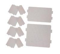 CIYODO 10 Pièces Feuille De Mica Haute Température Pièces De Remplacement Du Four à Micro-ondes Chips De Mica Pour Micro-ondes Accessoires D'isolation Résine