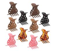 CIYODO 10 Pièces Hair Claw Clips Non-slip No Mark Hair Styling Clamps For Women And Elegant Sweet Design Strong Grip For And Ponytails