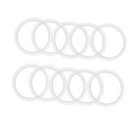 CIYODO 10 pièces Joint Détanchéité Silicone pour Bouchon Lavabo et Rondelle O Résistante et Facile à Installer pour Vidange Poussoir Salle de Bain et Cuisine