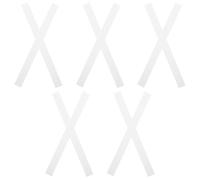 CIYODO 10 Pièces Manchon de Lame de Couteau PVC Blanc | Réduit les Risques de Coupure, Garde les Tiroirs Organisés, pour Étudiants Culinaires et Cuisines Commerciales