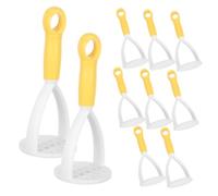 CIYODO 10 Pièces Mini Presse-purée Manuel Léger et Compact pour Pommes de Terre et Légumes Outil de Cuisine Ergonomique pour Purées Lisses et Rapides