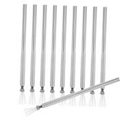 CIYODO 10 Pièces Nail Art Line Pens Stainless Steel Handle Bendable Tips Precise Stripe Drawing Tools For Professional And Home Manicure