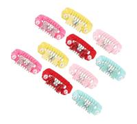 CIYODO 10 Pièces Pet Hair Clip Accessories Lightweight Mini Claw Clips for Puppies and Kittens Decorative Hairpins for Small Dogs and Cats