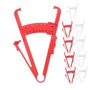 CIYODO 10 Pièces Pince à Plis Cutanés Portable pour Mesure Précise Graisse Corporelle Outil pour Suivi Du Taux pour Fitness et Perte de Poids