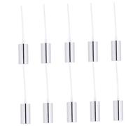 CIYODO 10 Pièces Têtes de Pulvérisation Alumite Argentées Dents Spray Fine Brumisateur de Remplacement pour Bouteilles Eau Multifonctions et Réutilisable Adapté Plantes et Nettoyage