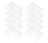 CIYODO 10 pièces Transparente Réutilisable Film Protecteur Robuste pour Cahiers et Manuels