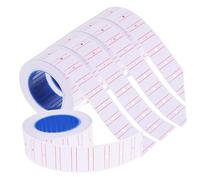 CIYODO 10 Rouleaux Étiquettes de Prix Autocollantes pour Petites Entreprises Adhésifs et Lisibles Étiquettes de Tarification Efficaces pour Magasins de Détail avec Stickers Facilitent