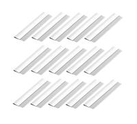 CIYODO 100 Pièces Rasoirs Sourcils Acier Inoxydable Lames pour Épilation Visage et Corps Coupe Précise sans Irritation pour Sourcils Aisselles et Bikini Kit Professionnel