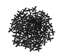 CIYODO 100 Raccords de Tuyau d'Irrigation Goutte à Goutte 4/7 Cannelés pour Tuyaux 6 MM Adaptateurs Percés pour Tube PVC Accessoires Robustes pour Jardinage et Arrosage des Potagers