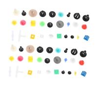 CIYODO 1000 pièces Kit Clips de Fixation pour Garniture Porte Voiture Agrafes Panneau Clips Retainer pour Panneaux Intérieurs Pare-chocs et Décoration Auto Durables et Légers