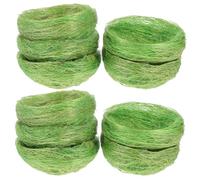 CIYODO 10pièces Nid Oiseau Artificiel pour Nichoir Décoration De Maison Oiseaux pour Décorations De Table