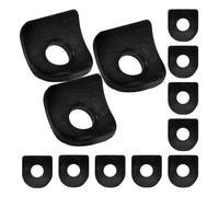 CIYODO 12 pièces Gasket de Serrage de Tube de Selle Vélo Caoutchouc Cales de Collier de Serrage Compatibles Vtt et Vélo Urbain Antichoc et Durables