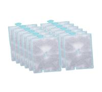 CIYODO 12 Pièces Mousse Filtrante Aquarium Tamis Pratique Haute Perméabilité pour Filtration Accessoire Remplaçable pour Eau Claire et Saine