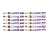 CIYODO 12 Pièces Stylo de Peinture, Or, Imperméable, Précis | Restaure Lettres Fanées, Usage Pluie et Vent, pour Céramique et Métal, Plastique Léger