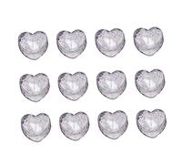 CIYODO 12pièces Love Heart Led Lights Creative Water Induction Jelly Lights for Valentine Day Weddings and Parties Slowly Flashing Decorations