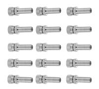 CIYODO 15 Buses de Brumisation Basse Pression en Laiton 6Mm Buse d'Atomisation pour Tuyau d'Arrosage Pulvérisateur Pratique pour Jardin Agriculture et Refroidissement