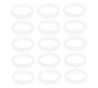 CIYODO 15 Pièces Anneaux Connecteurs pour Tunnel de Cage à Hamster DIY Blanc Accessoires de Remplacement pour Tube de Souris Extension Flexible pour Petits Animaux Facile et Détachable