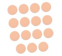 CIYODO 15 pièces Éponges Maquillage Rondes Coton Doux pour Visage Disque Poudre Format Outil Maquillage Teint Léger et Pratique Lavable pour Application Poudre Compacte