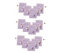 CIYODO 15 Pièces Sachets Brodés Lotus Sacs Chinois Réutilisables Polyester pour Parfum Bijoux et Rangement Portable