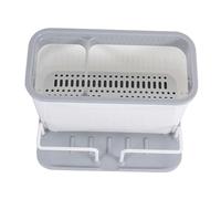 CIYODO 1pièce Support De Rangement pour Ustensiles De Cuisine Organisateur De Multifonctionnel avec Égouttoir Et Rack à Éponge Boîte De Rangement pour Couverts Et Ustensiles De