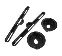 CIYODO 2 Ensembles Folding Desk Accessories with Portable Cup Holder and Adjustable Card Slot Organizer for Bed Laptop Table Lightweight Foldable Plastic Inserts for Office and Travel