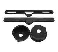 CIYODO 2 Ensembles Folding Desk Cup Holder Card Slot Accessories Stable Anti-Spill Drink Holder Organizer Inserts for Bed Sofa and Floor Laptop Tables Plastic Attachments for Study and