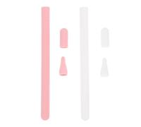 CIYODO 2 Ensembles Protège-Stylet Tactile en Silicone Alimentaire avec Housse et Embouts pour Stylet 2ème Génération, Étui Léger Antichoc Compatible Pencil, Protection Complète