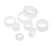 CIYODO 2 Jeux D’adaptateurs Plastique pour Meuleuses D’établi, Bagues D’adaptation pour Meules 7-8 Mm et 9-12 Mm, Compatibles Touret Meuler, Kit Multifonction pour Réglage Diamètre