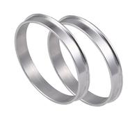 CIYODO 2 pièces Anneaux de Calibre Métal pour Scelleuse Automatique de Thé Au Lait Accessoires de Remplacement pour Machine à Sceller Joints Durables et Pratiques