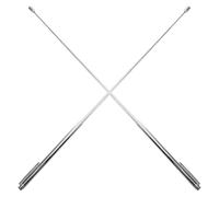 CIYODO 2 Pièces Barre de Détection Acier Inoxydable Rods de Divination pour Détection de Eau Esprits et Outil Pratique pour Chasse Aux Fantômes et Objets Ensevelis