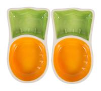 CIYODO 2 Pièces Bol pour Animaux de Compagnie Bol pour Hamsters Bol d'eau d'écureuil écuelle Hamster Plat Alimentation rongeurs Petite mangeoire pour Animaux de Compagnie Bol de Rat