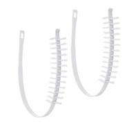 CIYODO 2 pièces Brosse de Nettoyage pour Lave-linge Poils Longs Résistants Manche Ergonomique Outil Pratique pour Nettoyage Intérieur Tambour et Sèche-linge