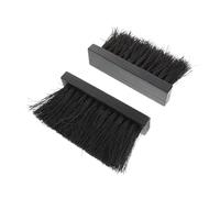 CIYODO 2 pièces Brosse de Rechange pour Cheminée Européenne Lot de Brosses pour Ramonage et Nettoyage des Cendres Brosse Entretien pour Poêle à Bois Accessoire pour Maison Villa et Hôtel