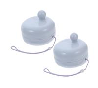 CIYODO 2 pièces Brosse Shampooing Silicone Douce avec Cordon Suspendu et Capuchon Amovible Brosse Massage Chevelu Exfoliante pour Soin des Cheveux et Relaxation Du Chevelu