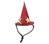 CIYODO 2 Pièces Chapeau de Hamster Chapeau de Sorcier Reptile Chapeaux Accessoire pour Cosplay d'animal de Compagnie Chapeau pour Rongeur Costume de fête Chapeau de cochons d'Inde Peluche