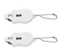 CIYODO 2 Pièces Compteur de Coups de Golf Mini Souris, Porte-Score Manuel | Plastique, Usage Main, Entraînement et Cours, pour Golfeuses, Juniors, Suivi Simple