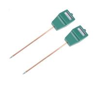 CIYODO 2 pièces Compteur Humidité Du Sol Vert Foncé Testeur Hygromètre sans Pile pour Jardin Ferme Pelouse Plantes Intérieures et Extérieures et Facile à Utiliser