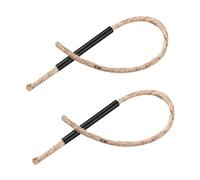 CIYODO 2 Pièces Corde à Feu Brûlure avec Poignée Allume Naturel pour Camping et Survie pour Barbecues et Feux de Signalisation