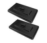 CIYODO 2 pièces Couvercle pour Machine à Crème Glacée Plastique Robuste de Rechange Pratique pour Sorbetière et Turbine à Glace Compatible Machine Glace Italienne