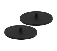 CIYODO 2 Pièces Disques de Rinçage pour Machine à Expresso Silicone Joints Étanches pour Panier Porte-filtre Accessoires de Nettoyage pour Cafetière Résistants Chaleur et Durables