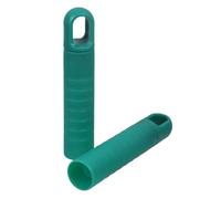 CIYODO 2 pièces Embouts de Remplacement pour Poignée de Balai Accessoires Antidérapants pour Nettoyage et Entretien des Sols Compatible avec Poignées de Couleur Verte